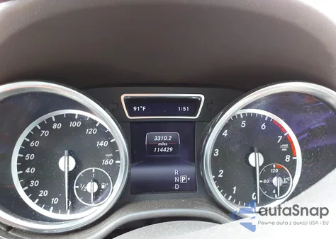 2014 Mercedes-Benz Ml 350 4Matic z USA, uszkodzony, nr VIN 4JGDA5HB1EA439030